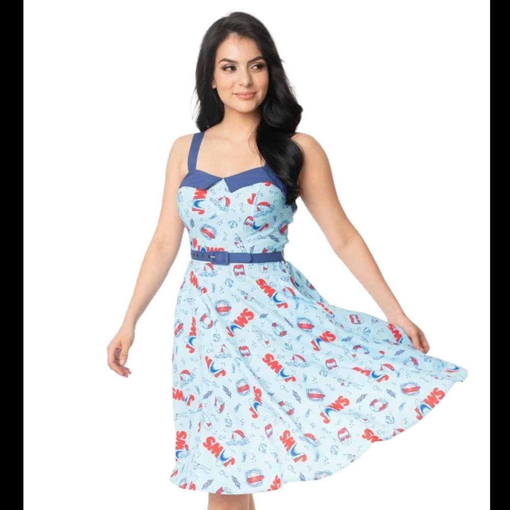 Unique Vintage JAWS Rachel Dress